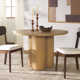 Pompano Round Wood Dining Table