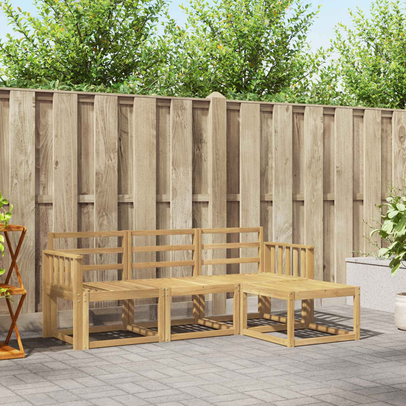 249cm Wide Patio Sofa, 4