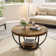 Maissane Floor Shelf Coffee Table with Storage
