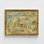 Exode par cartes anciennes, carte de l'histoire de la Bible, impression de carte de l'exode, carte de la route de l'exode, impression de la carte de la Bible, décoration de maison chrétienne, impression d'affiche de la Bible