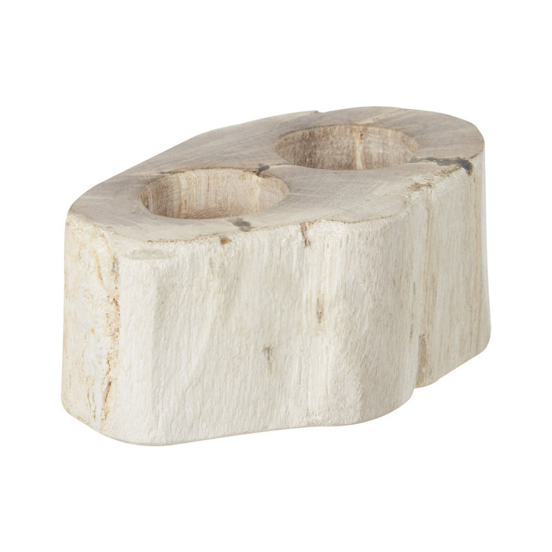 Wood Tabletop Tealight Holder