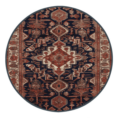 Tapis brun lavable à la machine