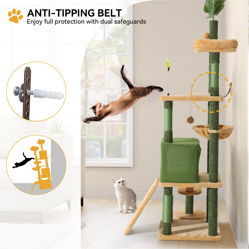 170.2cm H Cat Tree