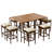 Annalyn 8 - Person Four Leg Dining Set