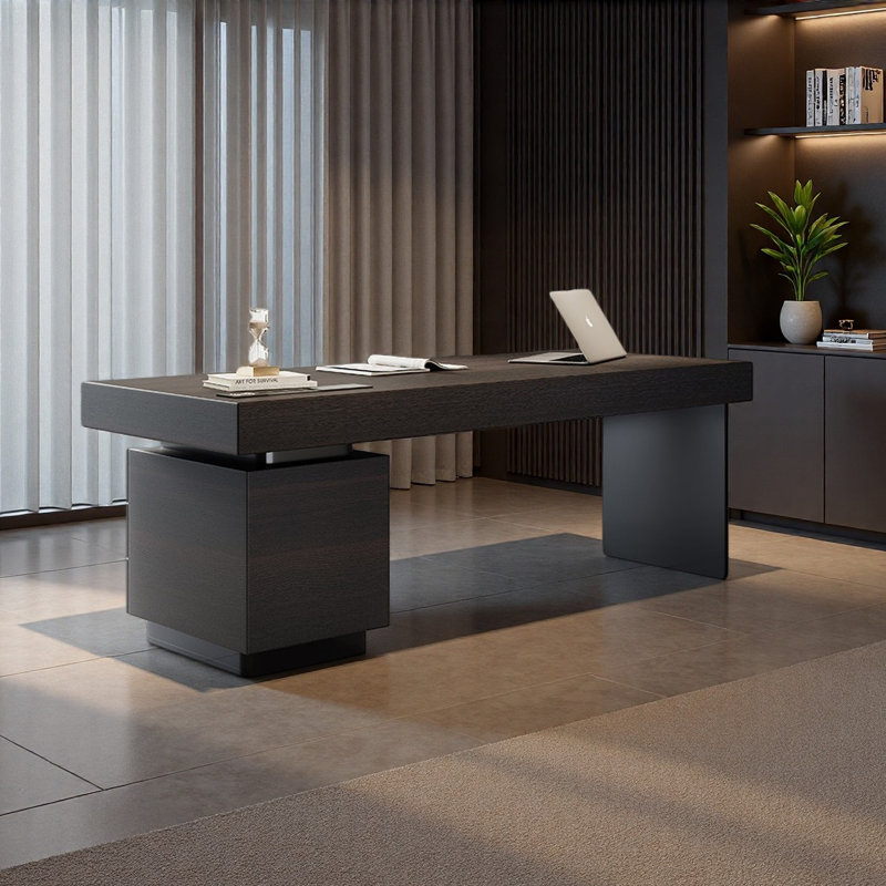 Bureau d'ordinateur Calvin, H 29,5 po x l 70,9 po x P 27,6 po