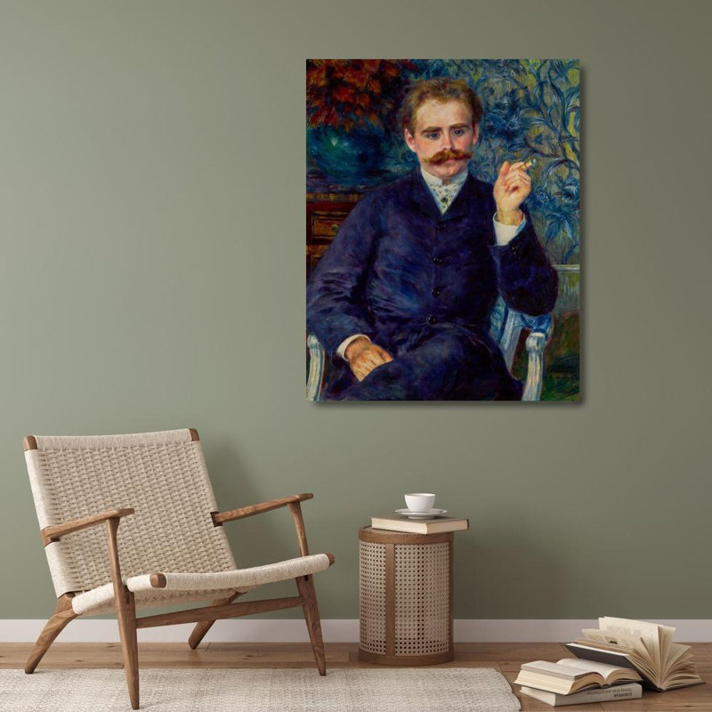 «Alcott Hill® Renoir, Pierre, Auguste», reproduction d'art sur toile tendue: Albert Cahen d'Anvers, 1881, H 34 po x l 28 po