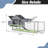 Wooden Chicken Coop With Nesting Box