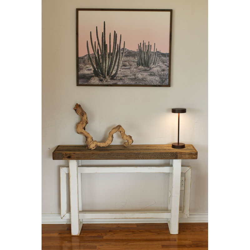 Deiona 46'' Solid Wood Console Table