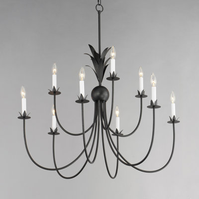 Ashelle 9 - Light Dimmable Classic / Traditional Chandelier