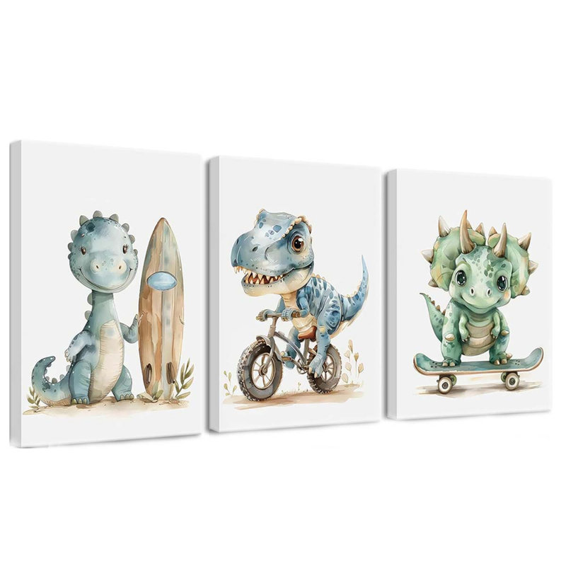 3 Piece Wrapped Canvas Print