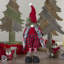 Figurine de Noël 17 po rouge et noir Buffalo