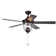 Wadkins 19'' Ceiling Fan with Light Kit