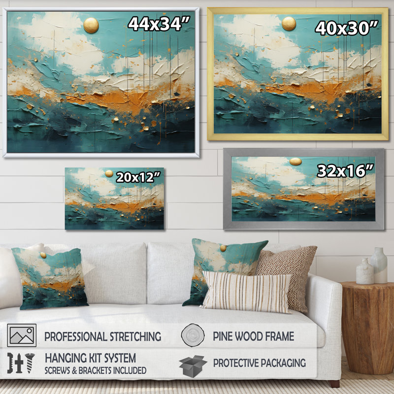 Abstract Plutot Planet Collage - Pluto Canvas Prints, H 12 po x l 20 po x P 1 po, Toile tendue