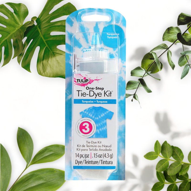 Turquoise Tie-Dye Kit for Fabric Dyeing