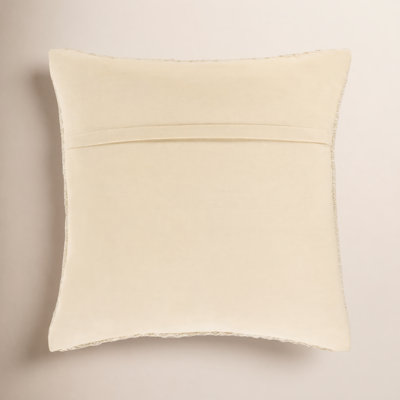 Hemlen Textured Wool Throw Pillow