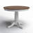 Rubberwood Round Solid Wood Top with Solid Wood Base Dining Table-25518726