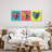 " Pastel Heart Chocolates " Print-249676388
