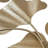 Gold Foil Metal Ginkgo Leaf Wall Decor