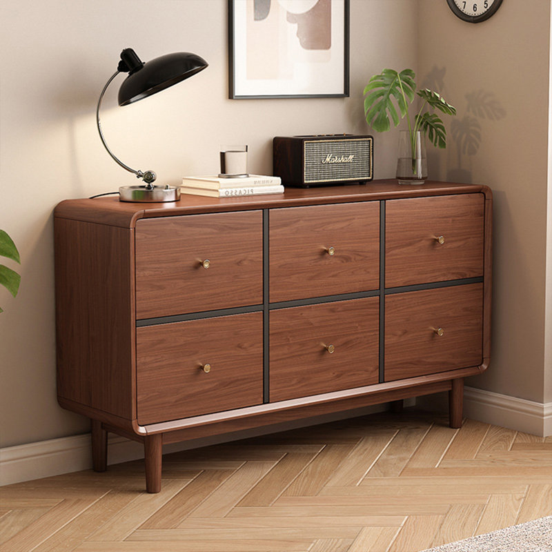 Armoire d'appoint en bois manufacturé noir, H 31,5 po x l 55,12 po x P 15,75 po