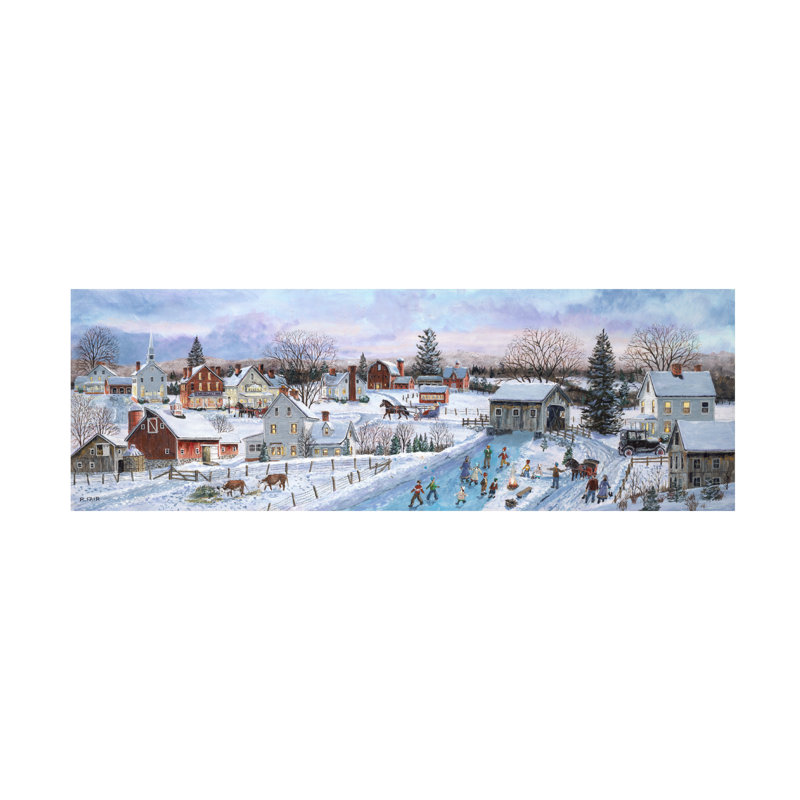 «Haripriya Bob Fair Pine Valley», reproduction sur toile tendue, H 10 po x l 32 po x P 2 po
