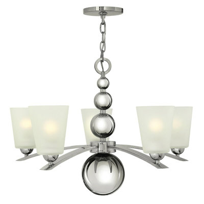 Vancleave 5 - Light Shaded Chandelier