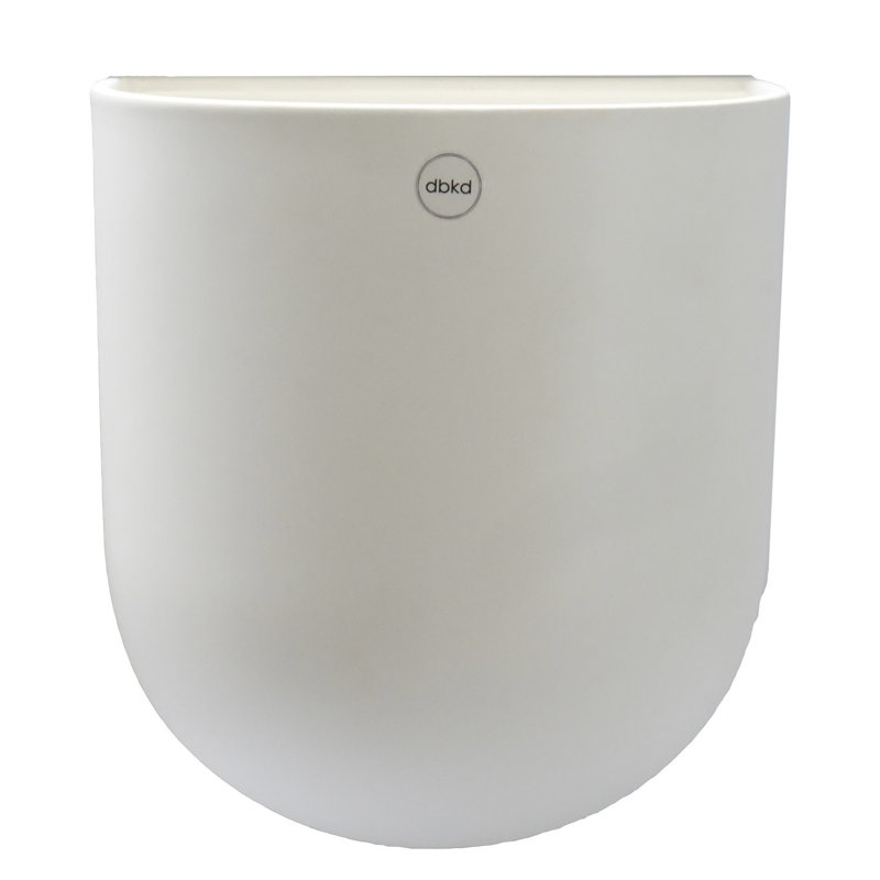Ceramic Table Vase, 5.5" H x 9.45" W x 8.25" D