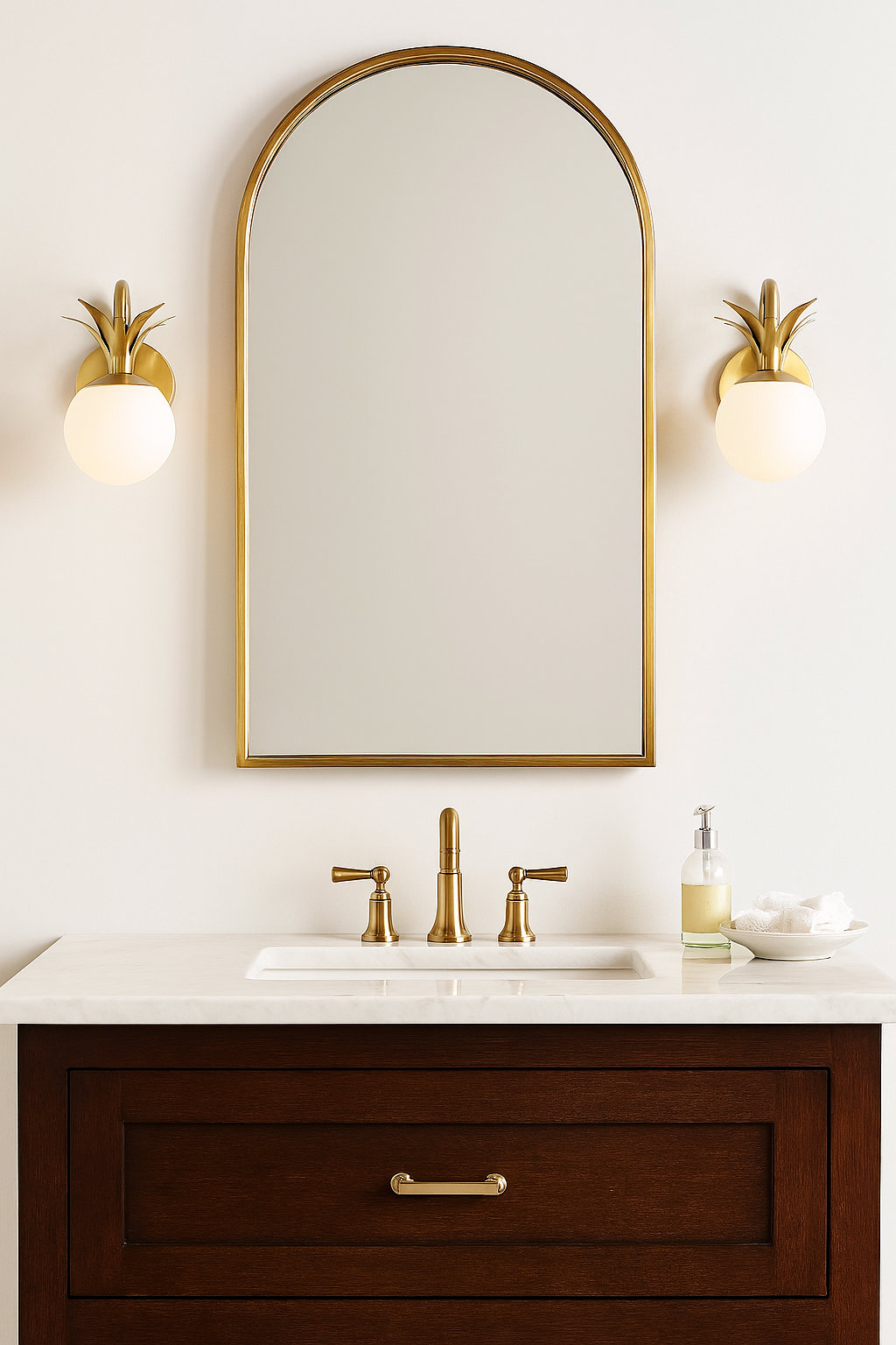 Single Light Bath Sconce