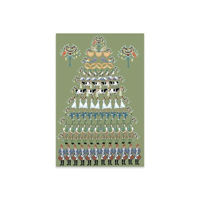 " Twelve Days Of Christmas Green " by Thomas Little