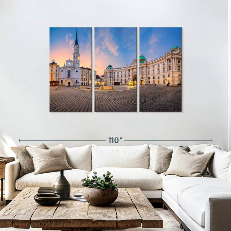 Rorry St. Michael Square In Vienna, 48" H x 74" W