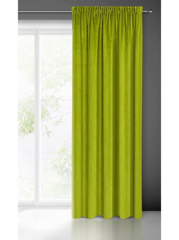 Thame 100% Polyester Blackout Eyelet Curtain Panel