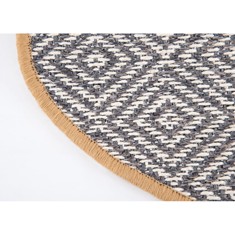 Tapis d'escalier naturel / gris Pagano, 3 pièces incluses