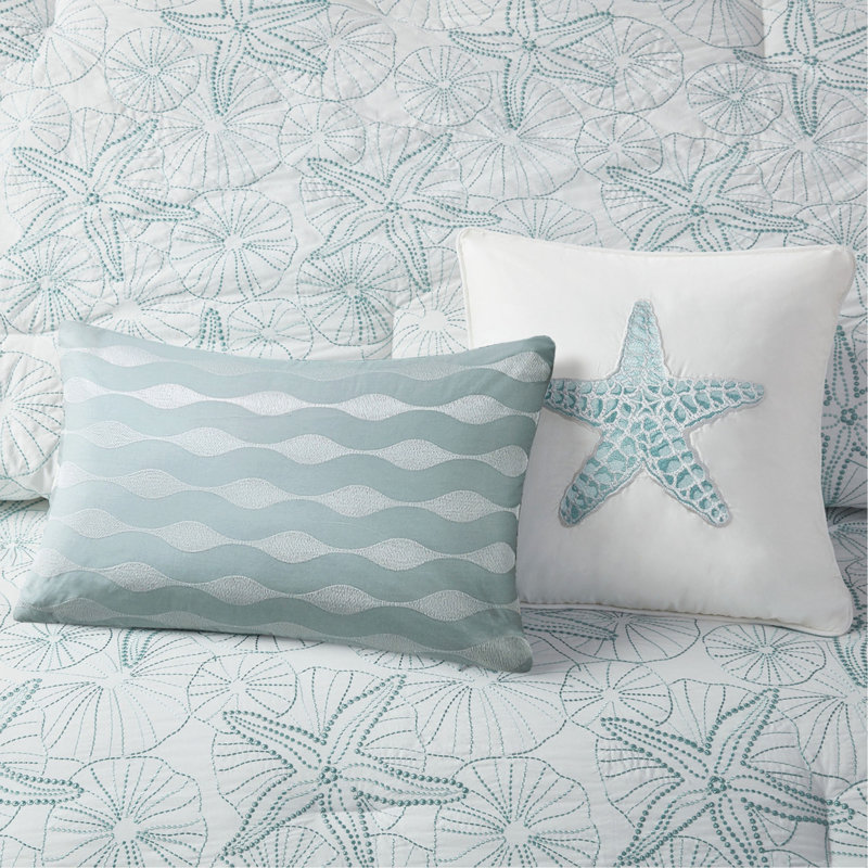Comforter Set White, King Comforter + 3 Additional Pieces