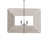 Nellcote 4 - Light Geometric Chandelier