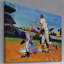 "the umpire was a rookie" par paul nonnast, reproduction d’art sur toile tendue-21973838