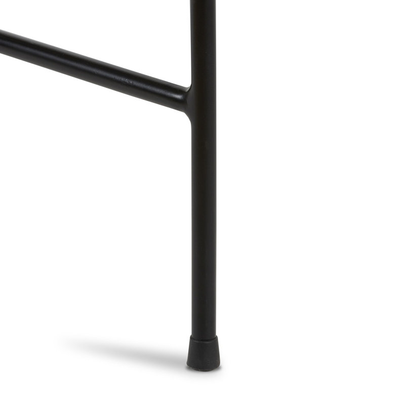 Wharton Outdoor Bar Stool, 27.28" H, Earth Rope