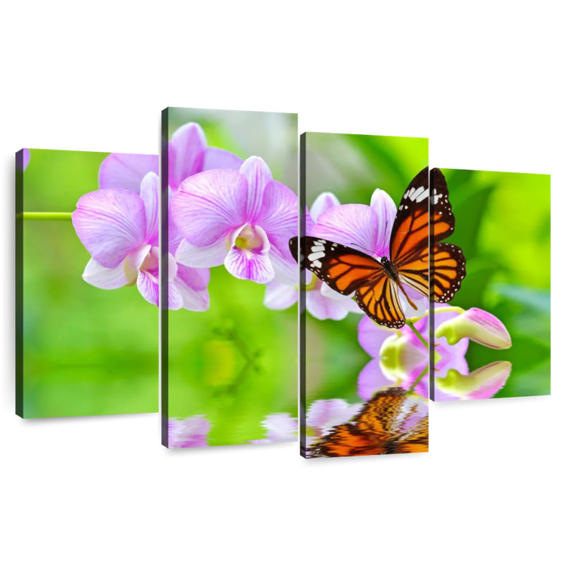 Brampt Spring Butterfly, 54" H x 84" W