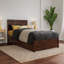 Lit plateforme en bois massif avec pied de lit et tiroirs sous le lit Lamarkus-1446559258-1446559257
