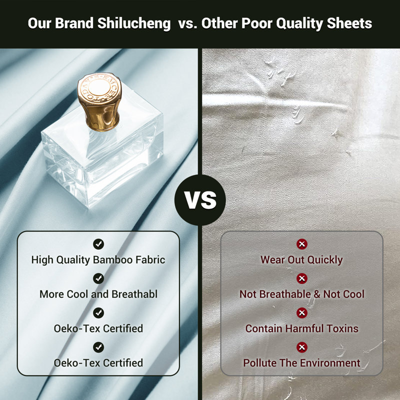 Bamboo Sheet Set, Full Sheet Case Pack with 3 Additional Pieces, Spa Blue