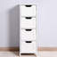 White Bathroom Cabinet With Spacious Drawers To Accommodate Your Needs Chic Storage Smooth Drawer Slides For Easy Access