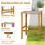 Tabouret d'extérieur Paytin Acacia-1154432016