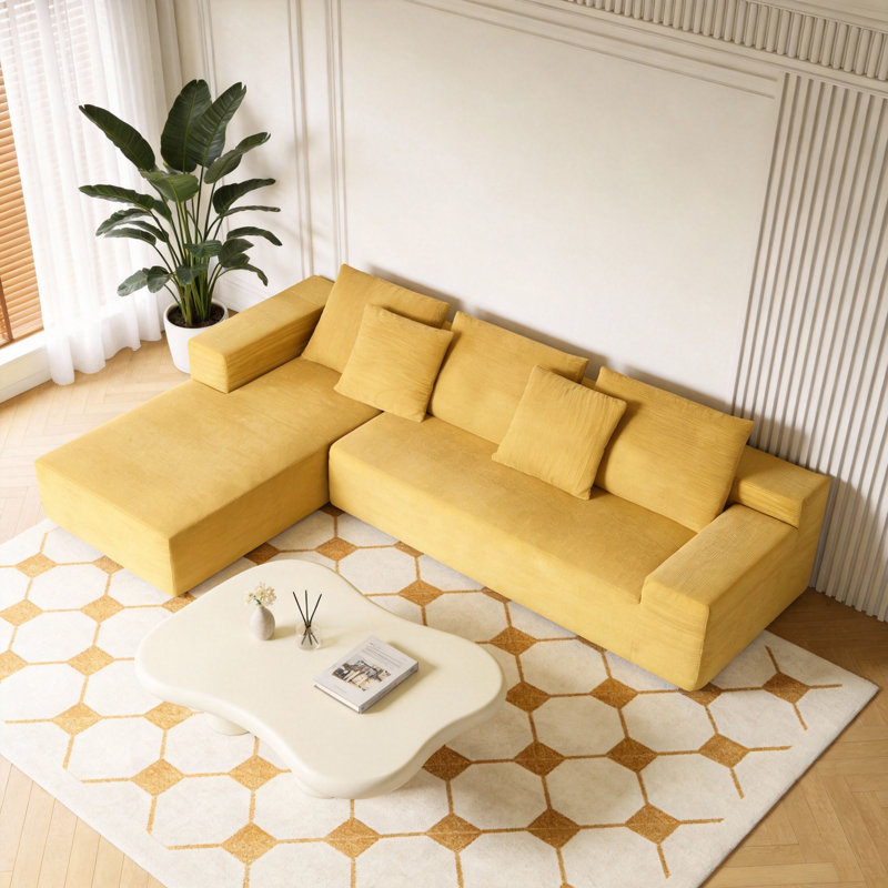 1 Seater Linen Blend Sofa