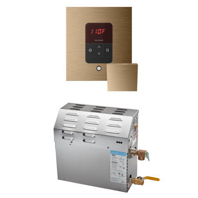 Ensemble de générateur de douche à vapeur MS 15 kW (15000 W) avec contrôle carré de température