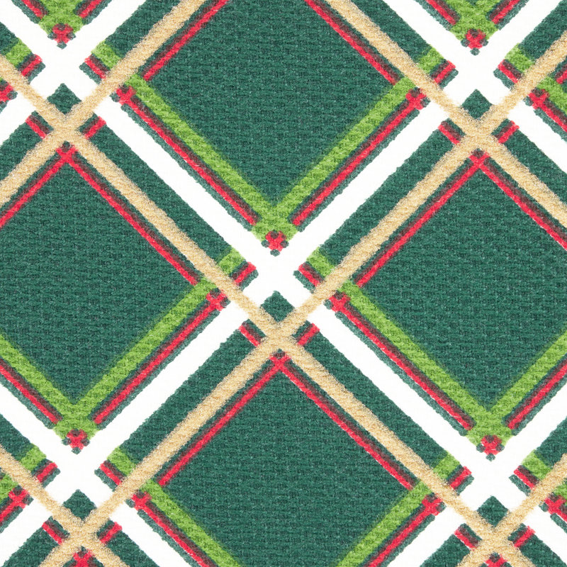 Loop And Dot Plaid Kitchen Towel Set