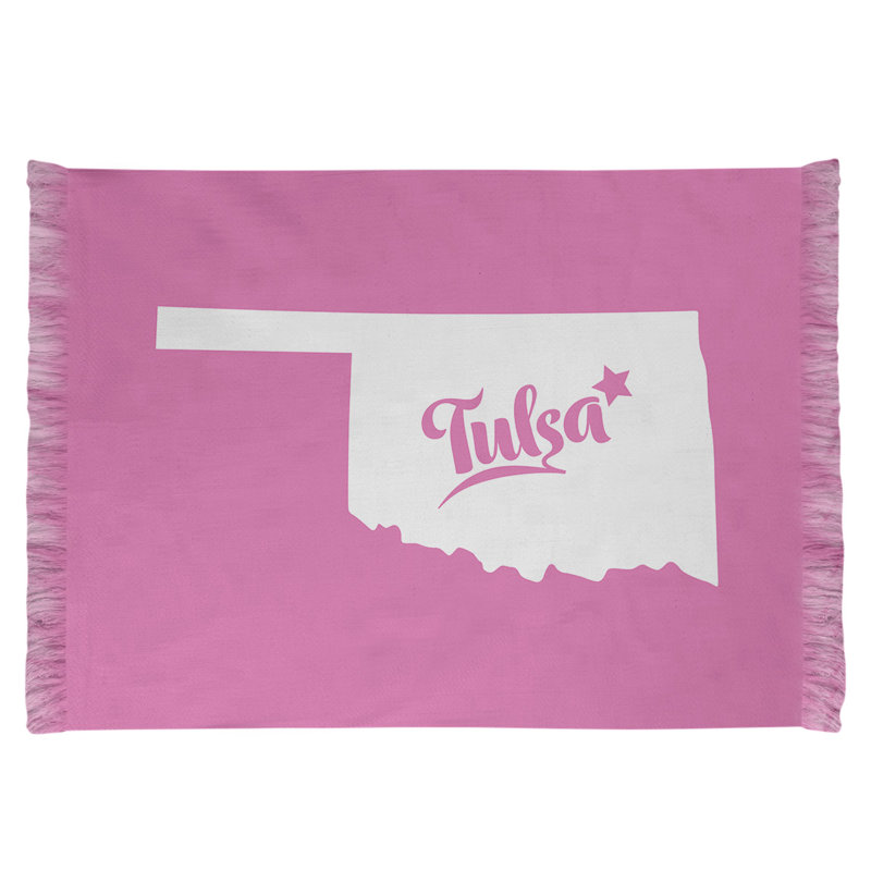 Tapis de zone rose oklahoma tulsa