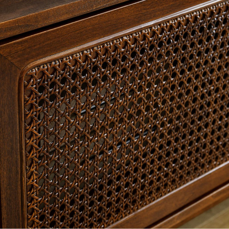 Crédence de rangement l 59 po Avangaline, Brun foncé