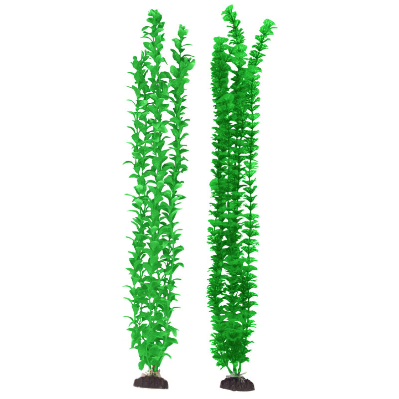 Ensemble de 2 plantes en plastique Aqua-Plants