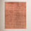 Orange Modern Hand-Knotted Abstract Rug