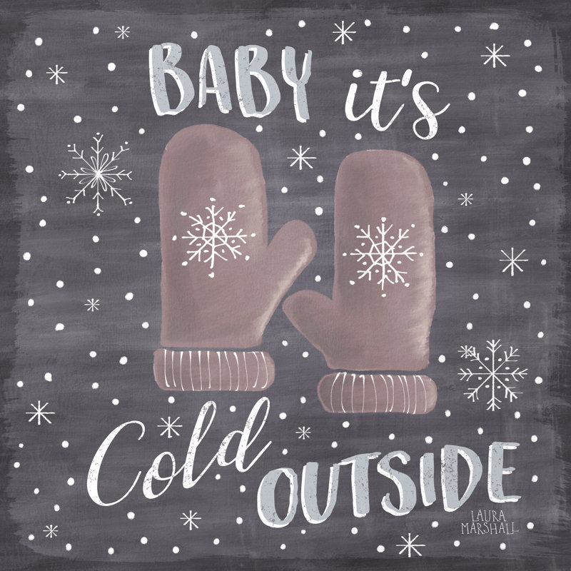 Cozy Winter IV - Wrapped Canvas Print, 30cm H x 30cm W x 3.8cm D