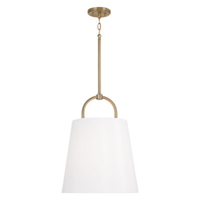 Luminaire suspendu conique à 1 lumière Elo