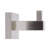 Capri 3 Piece Wall Mounted Brass Bathroom Hardware Set with 24" Towel Bar-32735894